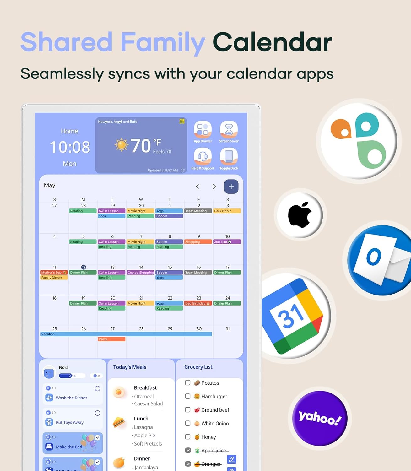 Digital Calendar Organizer